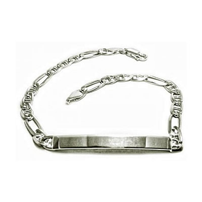 BH joyas pulseras de plata identidad por mayor