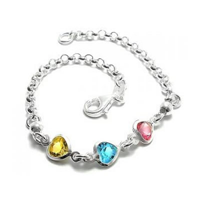 BH joyas pulseras de plata rolo por mayor