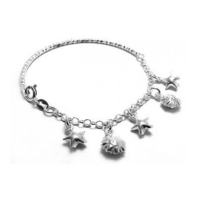 BH joyas pulseras de plata rolo por mayor