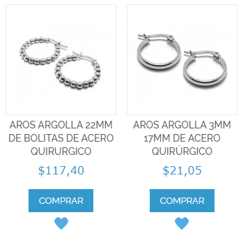 comprar en BH mayorista joyas de plata